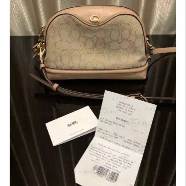 Preloved Coach Ivie Beechwood Crossbody Signature