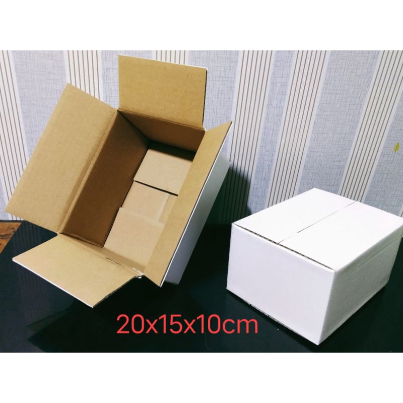 

kardus dus box bok PUTIH 20x15x10cm