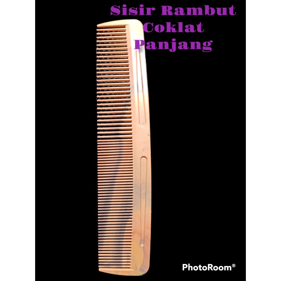 HOT ITEM SISIR RAMBUT  PANJANG COKLAT