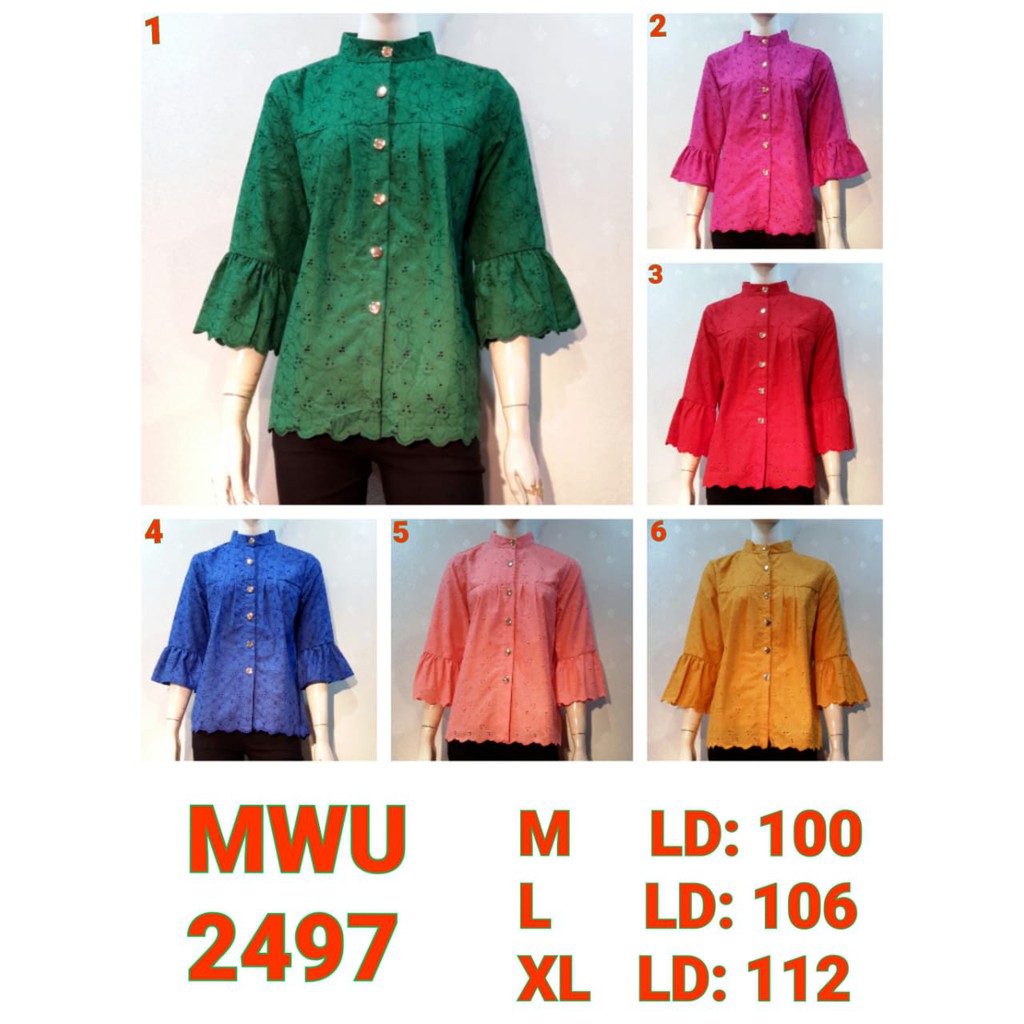 [MWU 2497] Blus/Blouse/Baju/Dress Murah