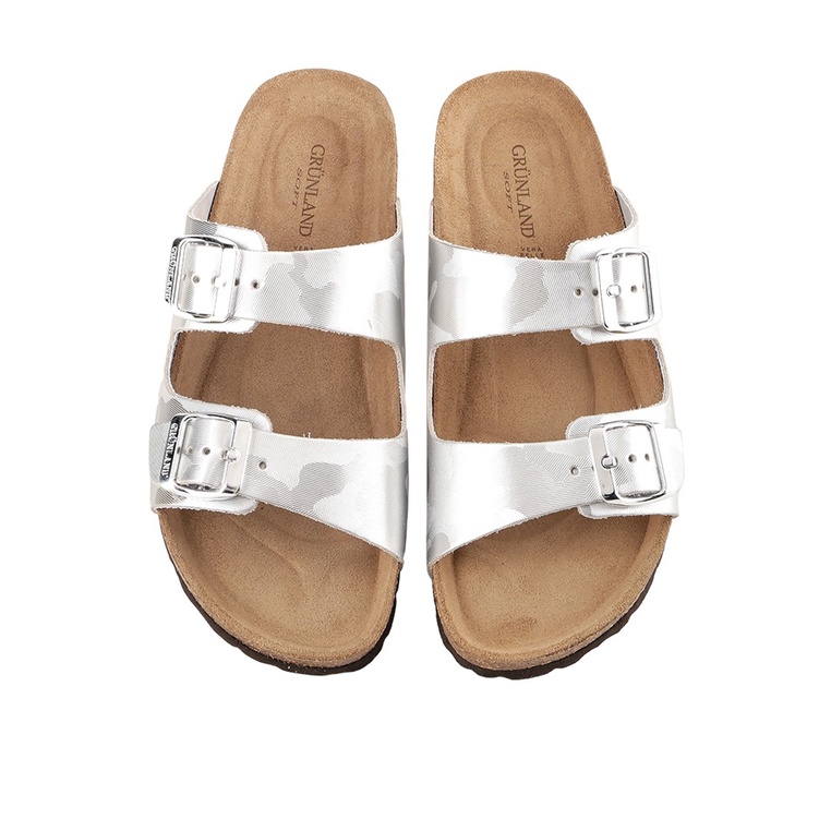 SANDAL SLIDE KULIT GRUNLAND WANITA ORIGINAL FLAT CASUAL BRANDED GRW19