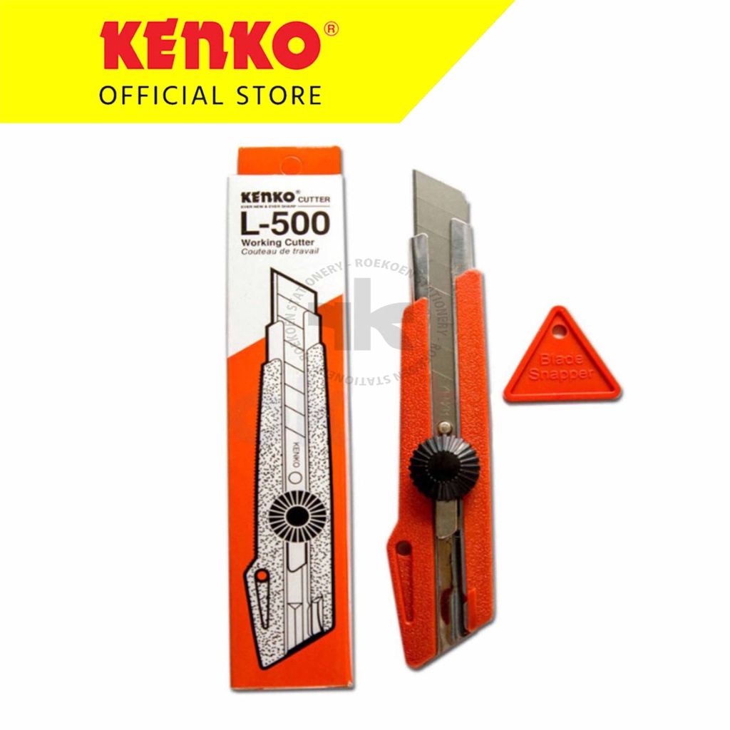 

Kenko Cutter Besar L-500 (18mm) Merah Putar