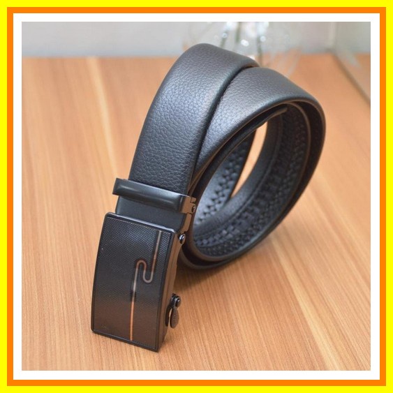 Ikat Pinggang Kulit Asli, Ikat Pinggang Formal Kantoran, Gesper Sabuk Kulit Asli Ikat Pinggang  Pria