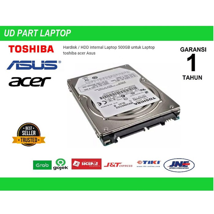 Hardisk / HDD internal Laptop 500GB untuk Laptop toshiba acer Asus