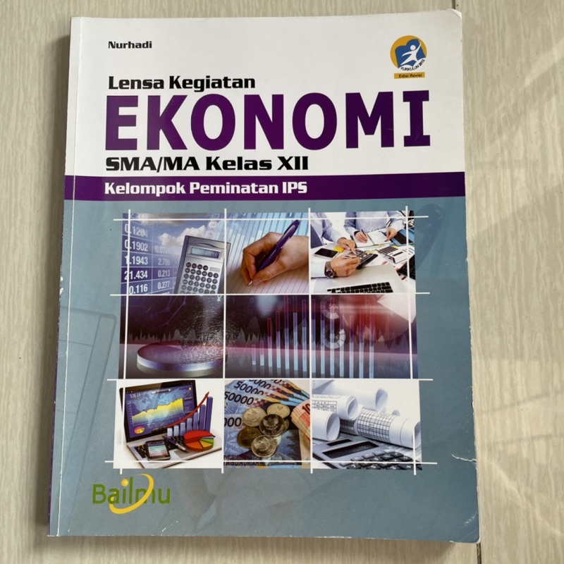 Buku Ekonomi SMA kelas 12 XII IPS Bailmu K13