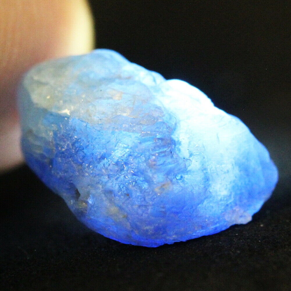8.70CT. Blue Sapphire Burma Mogok Rough Specimen Natural