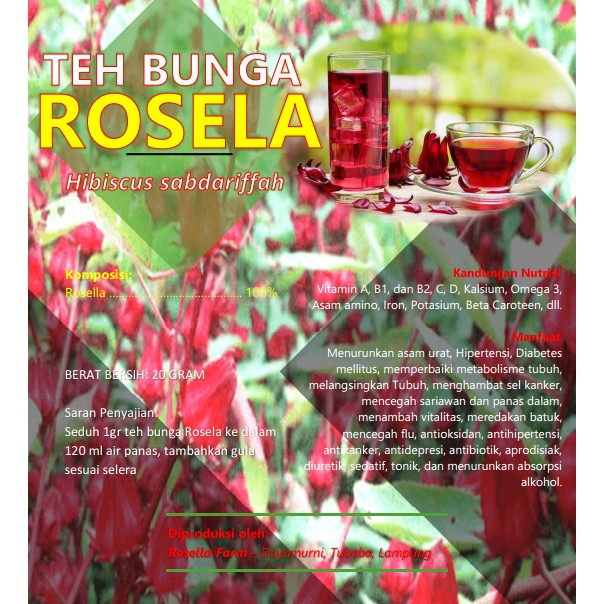 

Teh Bunga Rosela