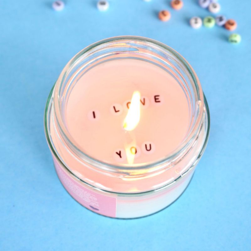 Jual HIDDEN MESSAGE CANDLE CUSTOM scented candles | Shopee Indonesia