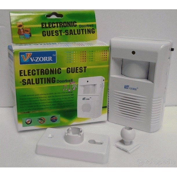 Bel alarm Pintu SENSOR GERAK / Electronic Guest Saluting