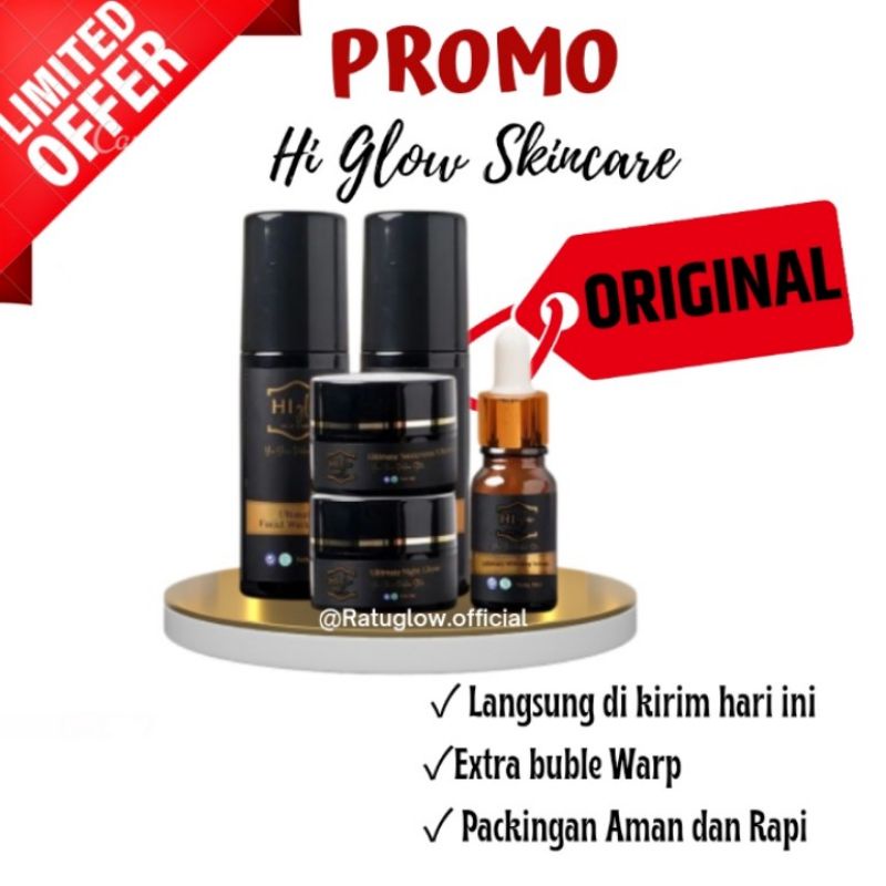 [STORE OFFICIAL] HI GLOW SKINCARE ORIGINAL TERMURAH BERGARANSI