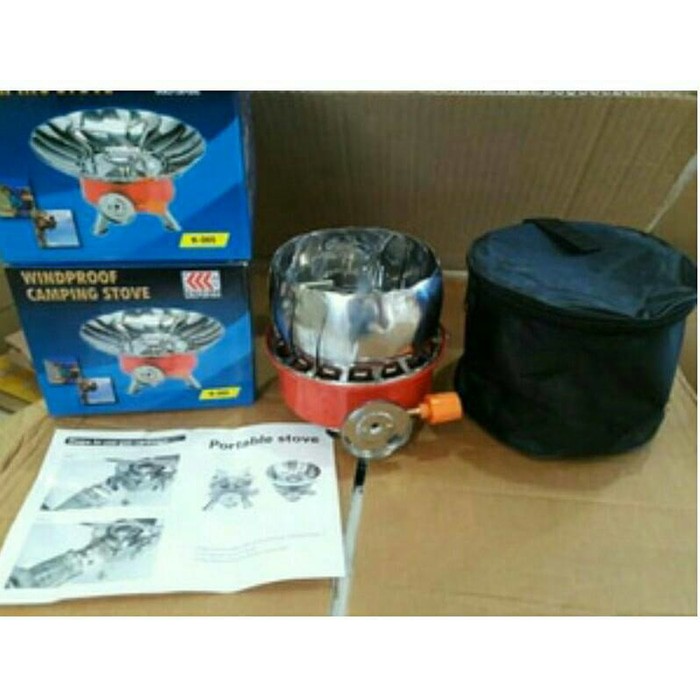 Kompor Camping Windproof Stove K-203 / Kompor Camping