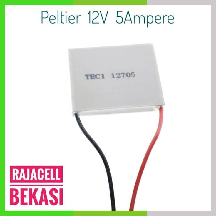 Peltier Tec1 12705 12V 5A 40X40 Thermoelectric Cooler Pertir Cooler