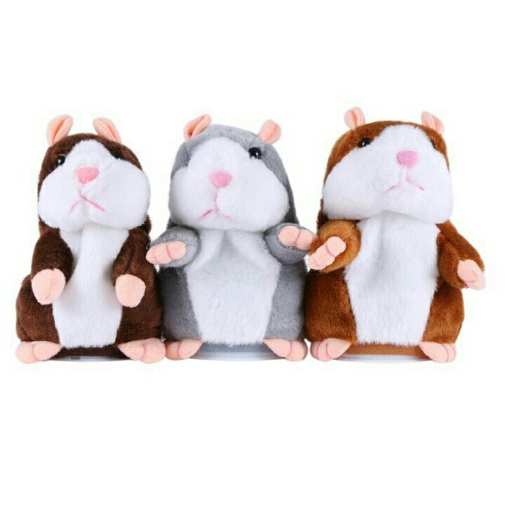 BONEKA TALKING HAMSTER BISA BICARA TERMURAHH