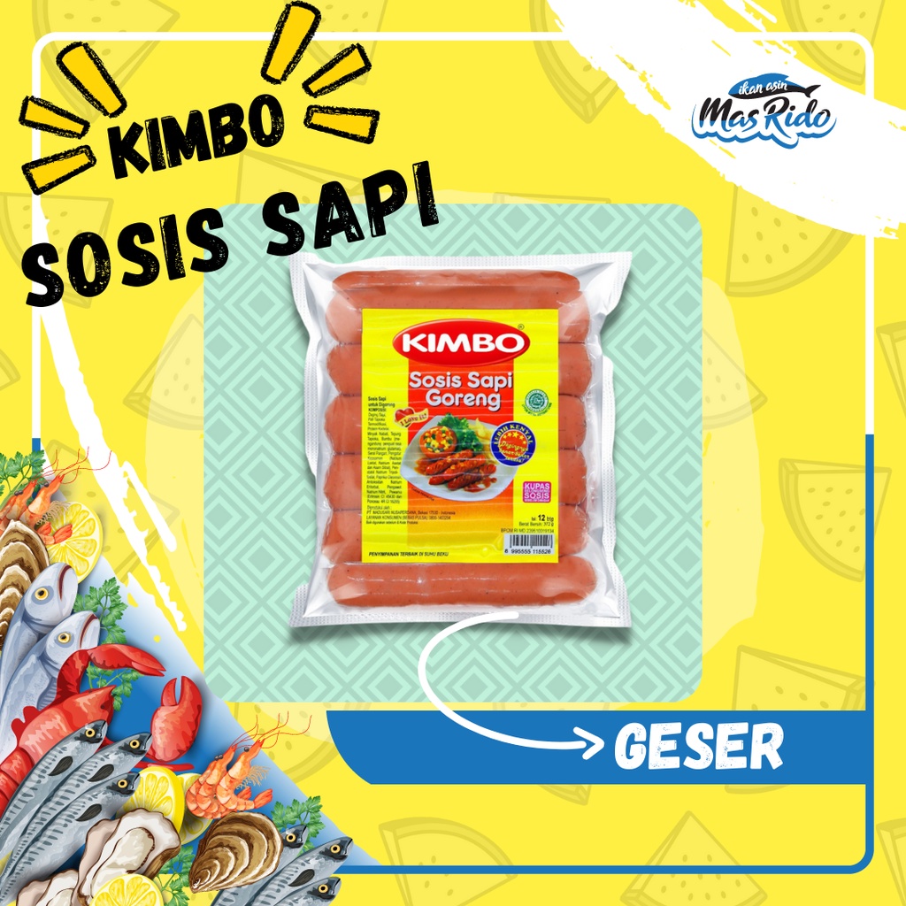 

Kimbo Sosis Sapi Goreng Isi 6 Pcs Sosis Sapi Siap Goreng Praktis Murah