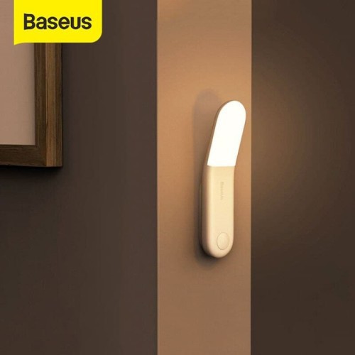 BASEUS SUNSHINE AISLE NIGHT LIGHT HUMAN BODY SENSOR LAMPU MALAM DINDING