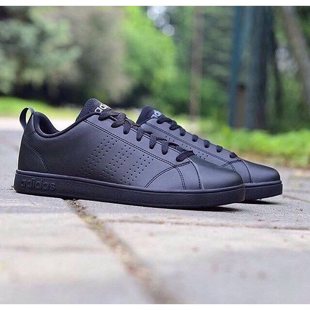 adidas neo advantage full black