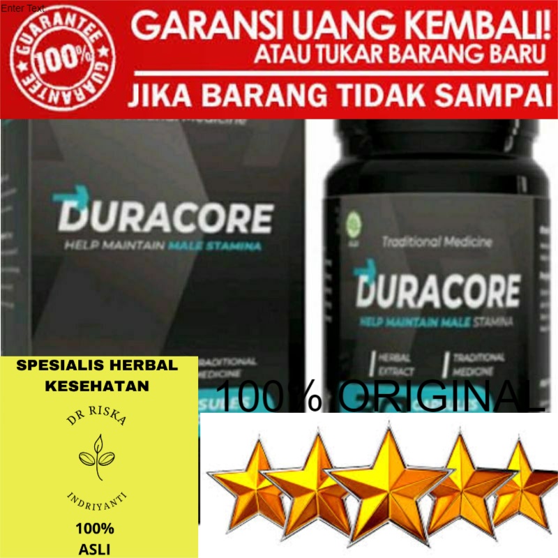 100% ASLI DURACORE ASLI ORIGINAL OBAT HERBAL PEMBESAR PENIS PRIA AMPUH BERKUALITAS BPOM