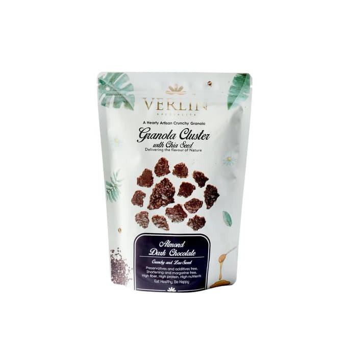 

THE BEST Granola Cluster Almond Dark Chocolate MURAH