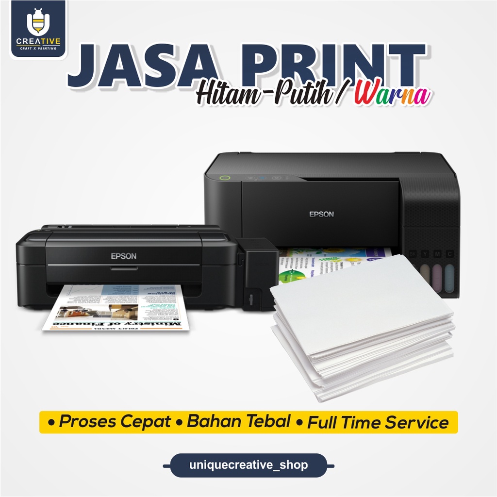 

Jasa Print Kertas Ukuran A4/F4