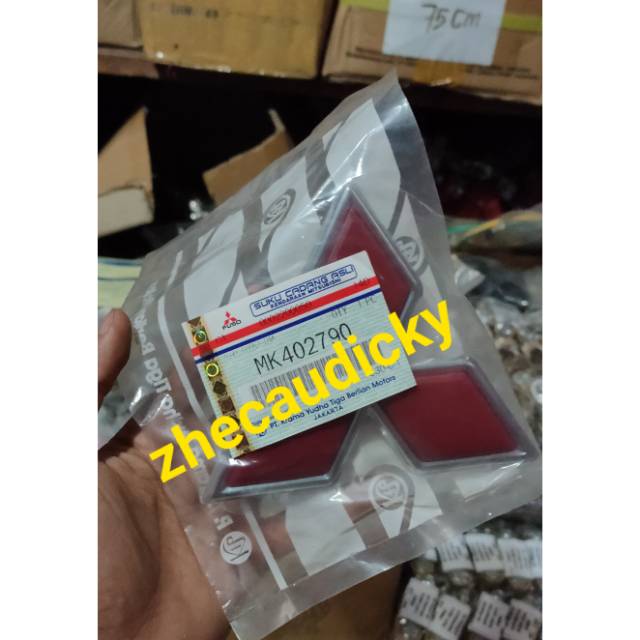 Emblem logo tiga 3 berlian canter ORI