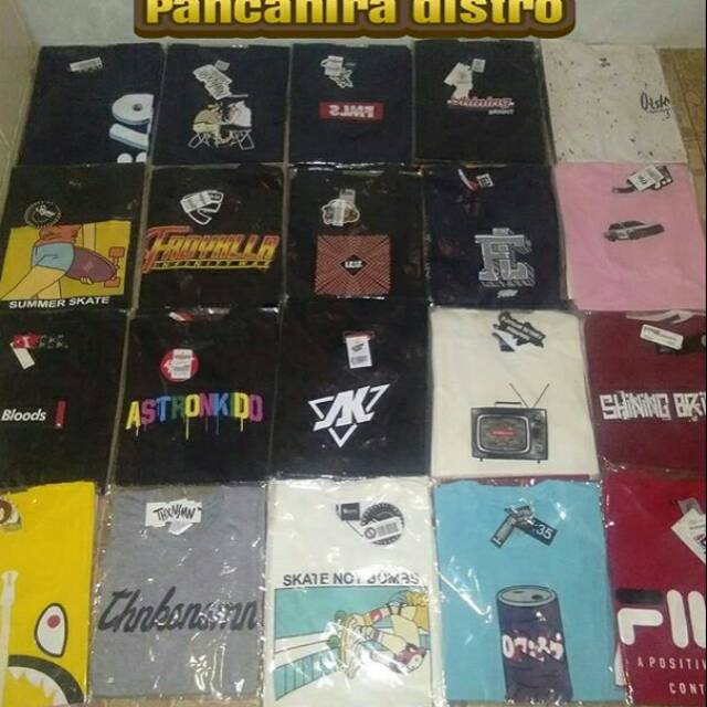 Kaos distro BM original khusus lusinan