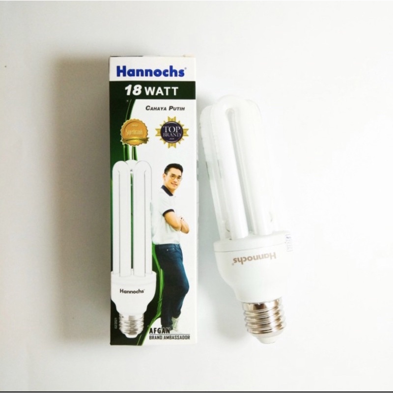 HANNOCHS BOLA LAMPU LHE GREEN 18 WATT 18W