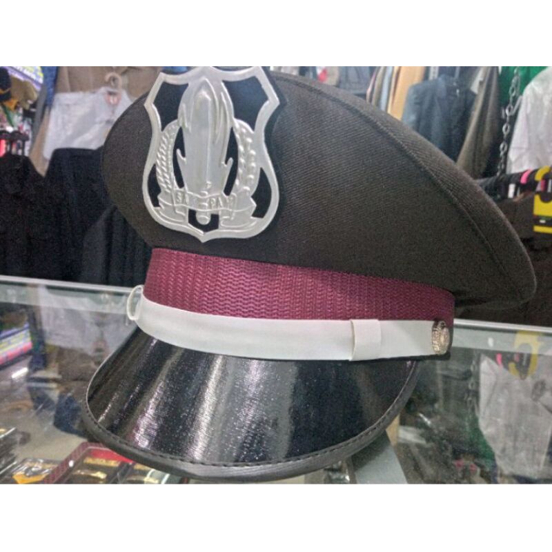 Topi PDH satpam Terbaru + emblem