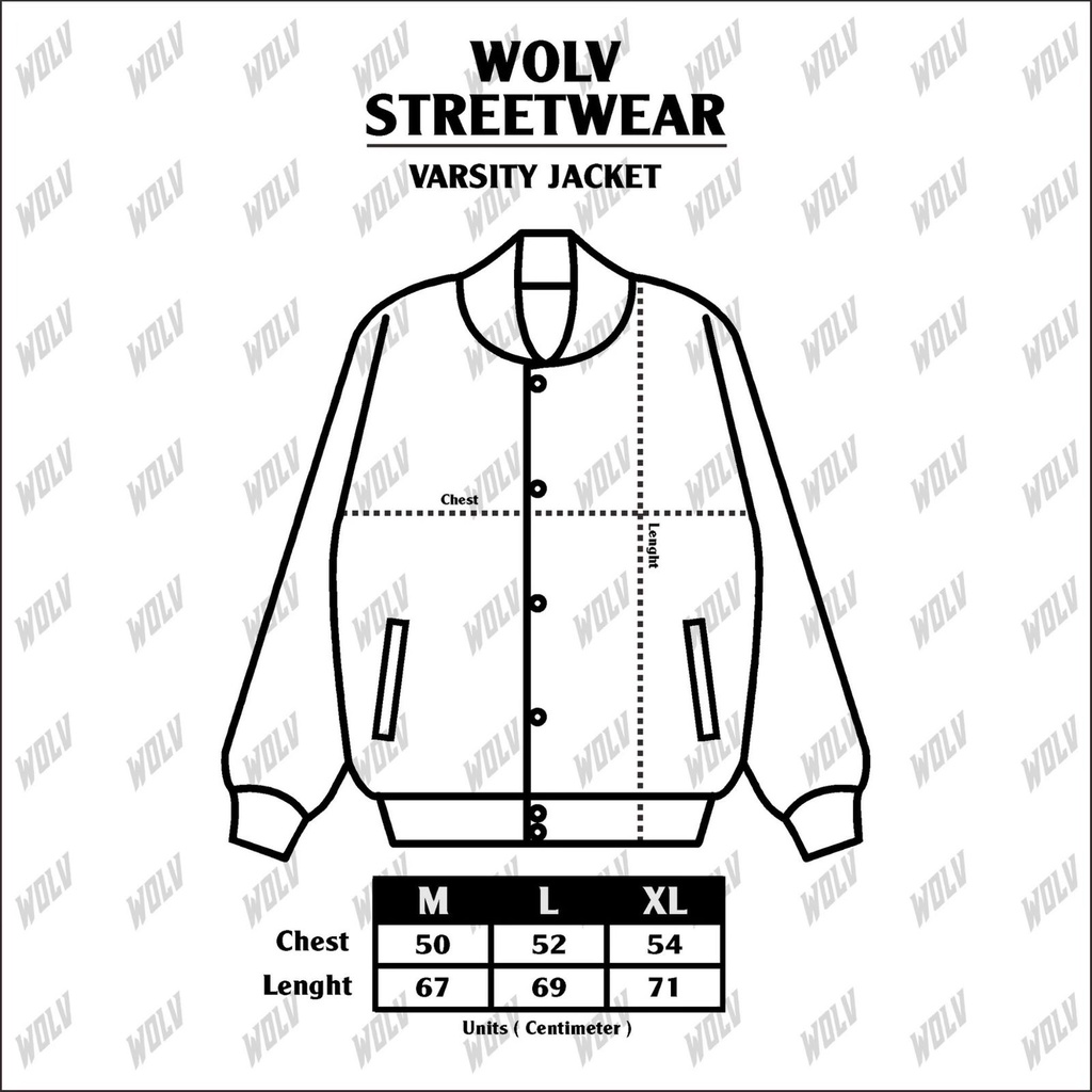 VARSITY JACKET STARTER ORIGINAL WOLV