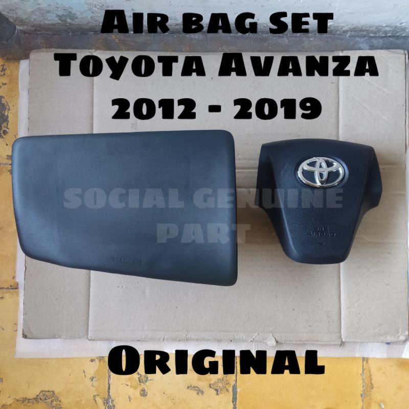 Air bag airbag set Toyota Avanza 2012 - 2019 Original