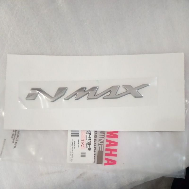 emblem yamaha nmax crom original logo nmax crom