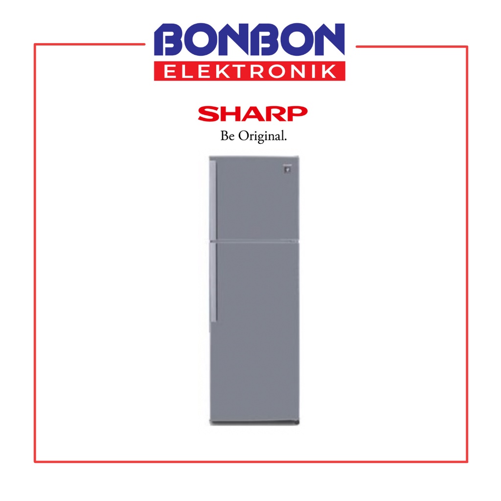 Sharp Kulkas 2 Pintu SJ-420GP-SD / SJ420GPSD / SJ 420 GPSD / 420GPSD