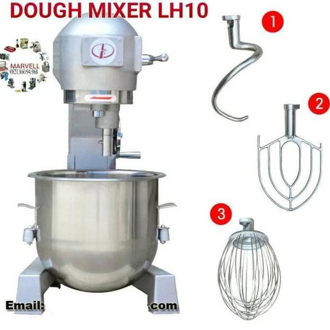 Baru Mixer Roti B 10 - Mesin Pengaduk Adonan B10 Kapasitas 3 Kg / 10L
