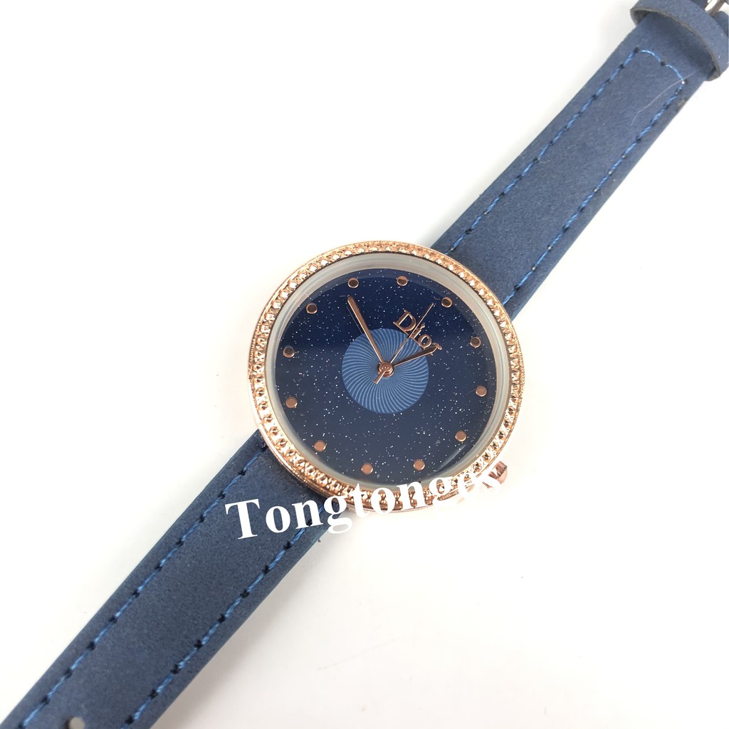 Berlian imitasi Quartz Watch Mode Belt Perhiasan Starry Virgin Table Jam Tangan Wanita JAM