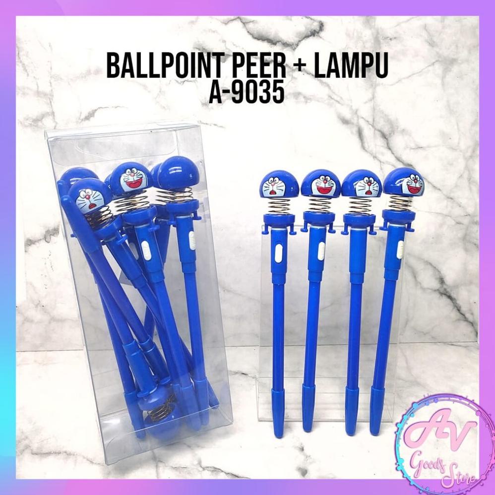 

Ballpoint / 12Pcs Pulpen Peer Lampu / 1Lusin Pulpen Peer + Lampu Karakter Fancy