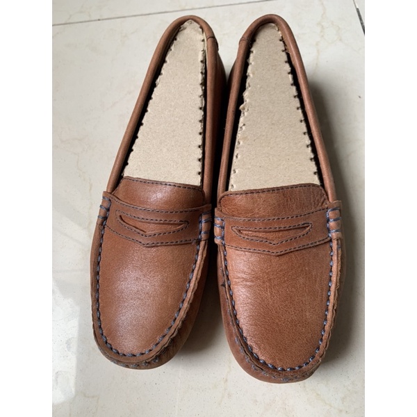 preloved SEBAGO LEATHER LOAFERS