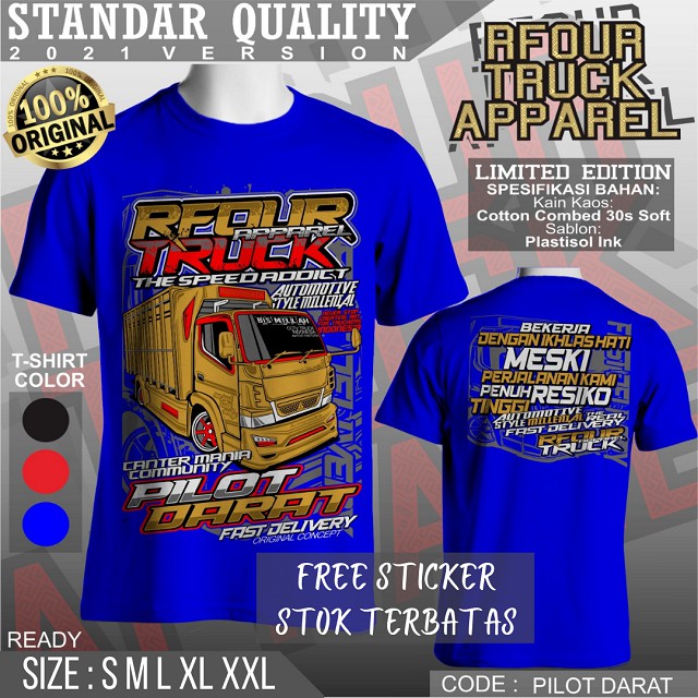 KAOS TRUK TERBARU/KAOS TRUCK/KAOS TRUK CANTER BEMPER AVANTE/KAOS KATUN