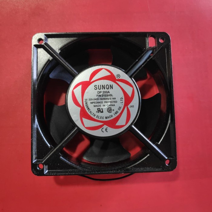kipas ac 12cm 220v fan ac 12cm 220v merk sunon