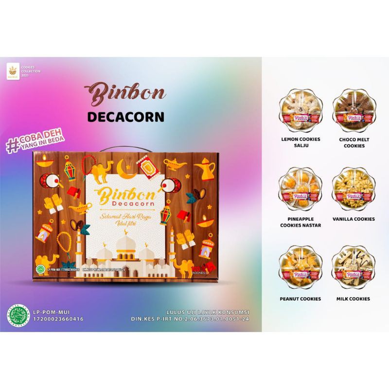 

Binbon Decacorn - Parsel Lebaran murah