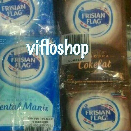 

JU7♕ Susu Kental Manis Bendera Sachet / Susu Bendera Cokelat (isi 6) Banyak Peminat