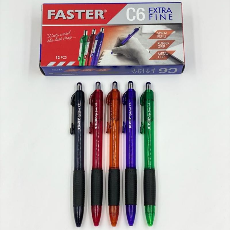 

pulpen bulpen bolpoin faster extra fine c6