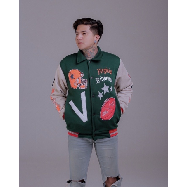 jaket varsity richmond original bgsr