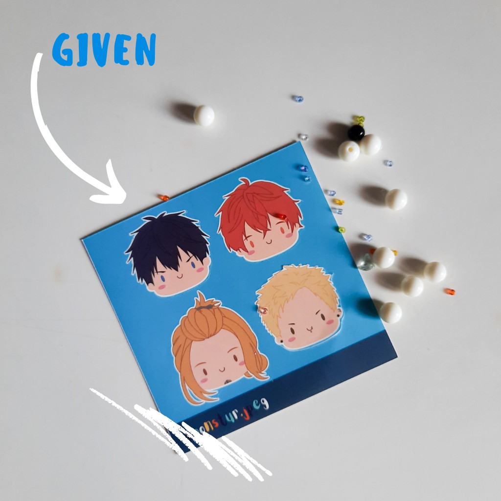 Given Anime Sticker