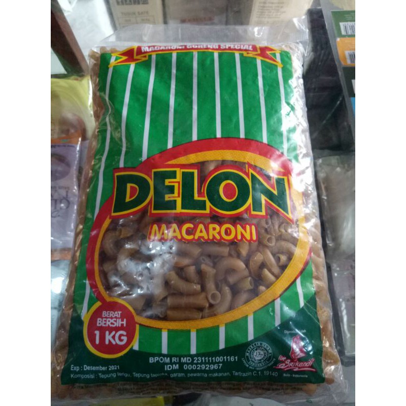 

Makaroni Pipa Goreng 1kg DELON