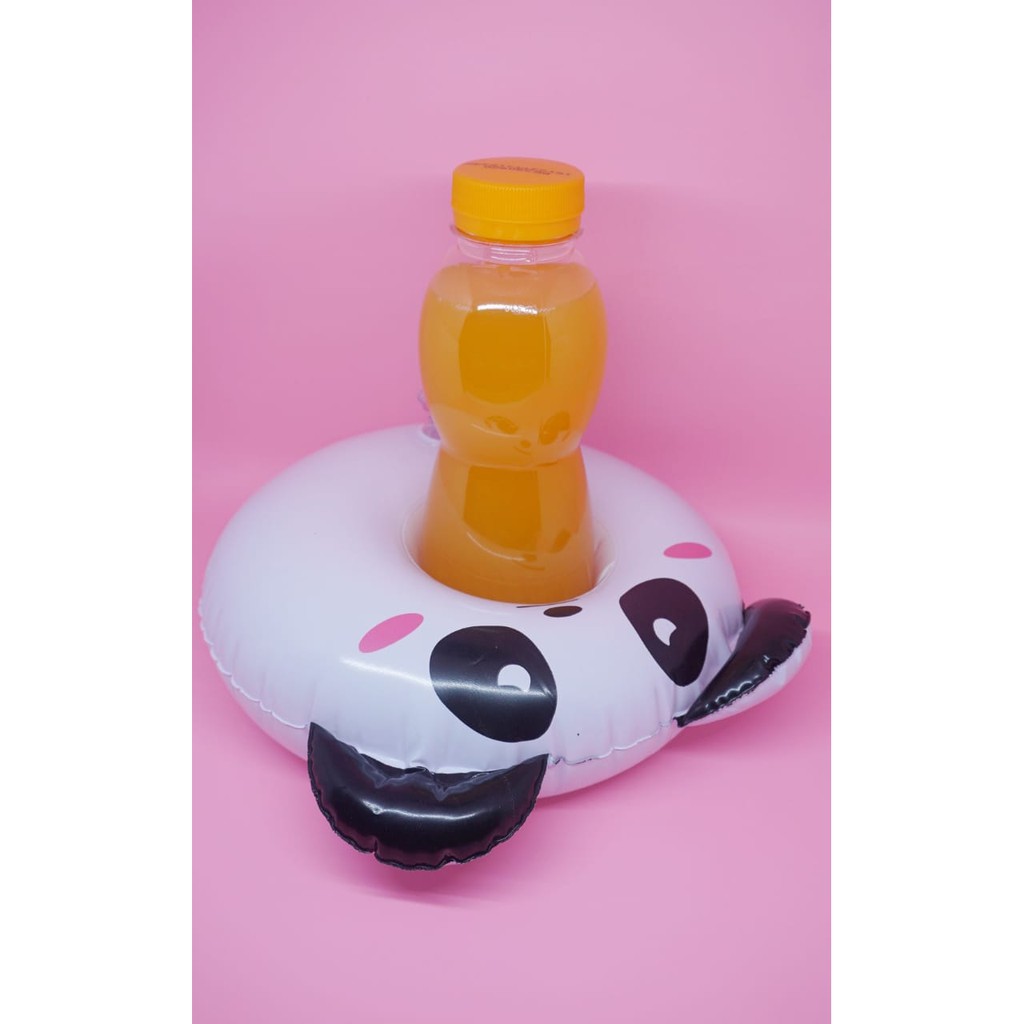 CUP HOLDER FLOAT PANDA PELAMPUNG GELAS PELAMPUNG MINUM BAN MINUM