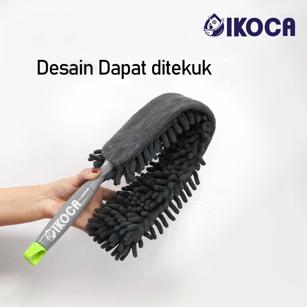 KtmStore Kemucing Kemoceng Mikrofiber Elastis Debu Chenille IKOCA IKO-116