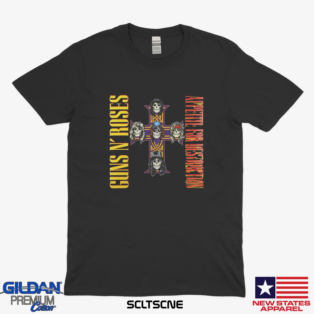 GUNS N ROSES / KAOS GNR / BAJU GUNS N ROSES / KAOS BAND GUNS N ROSES