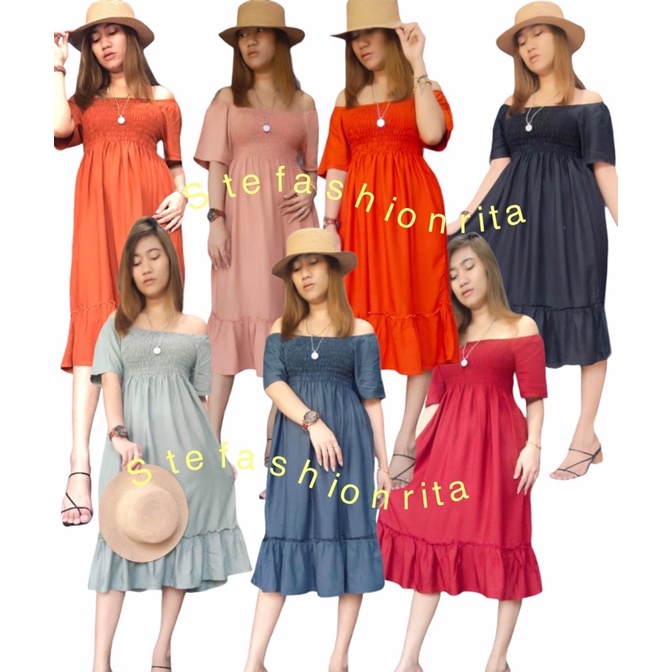 Dress Sabrina / Dress Bali /Dress Polos