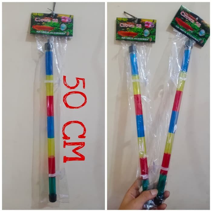 Pipa Gelembung Udara 50cm Aerasi batu Aerator Aquarium Aquascape 50 cm