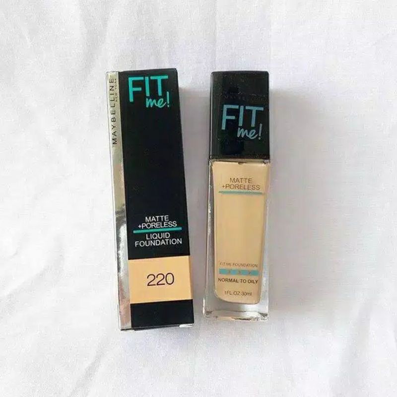 Maybelline Fit Me Foundation Murah - Fit me foundation shade 220 natural beige