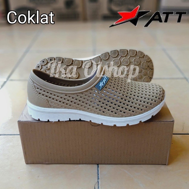 Sepatu Karet Anti Air ATT PSO dan PSW 159-Coklat
